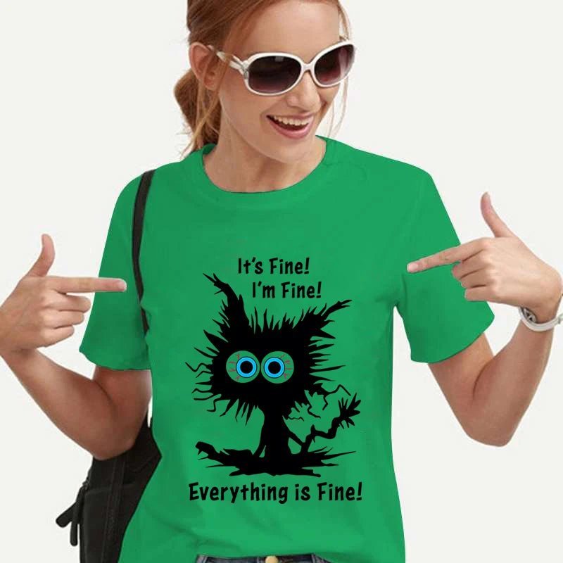 T-Shirt "I Love Cat"