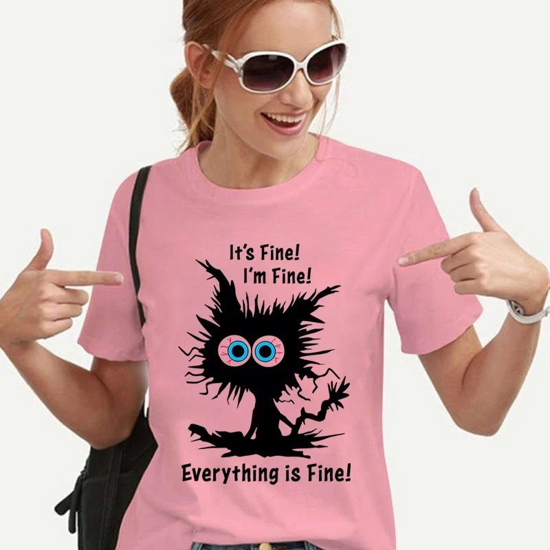 T-Shirt "I Love Cat"