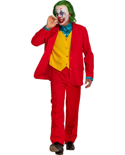 Costume Crazy clown taglia unica (M-L)