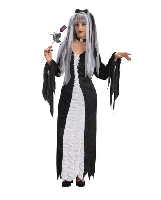 Costume strega cadavere taglia unica( S-M-L)