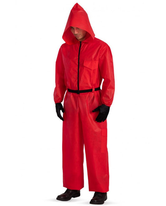 Costume Tuta Rossa Il Calamaro Unisex